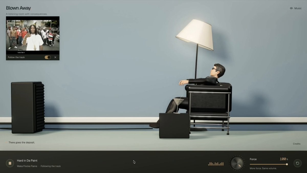 blown away, the Maxell ad meets Waka Flocka